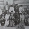 Koori families outside church in Singleton AIM Collection